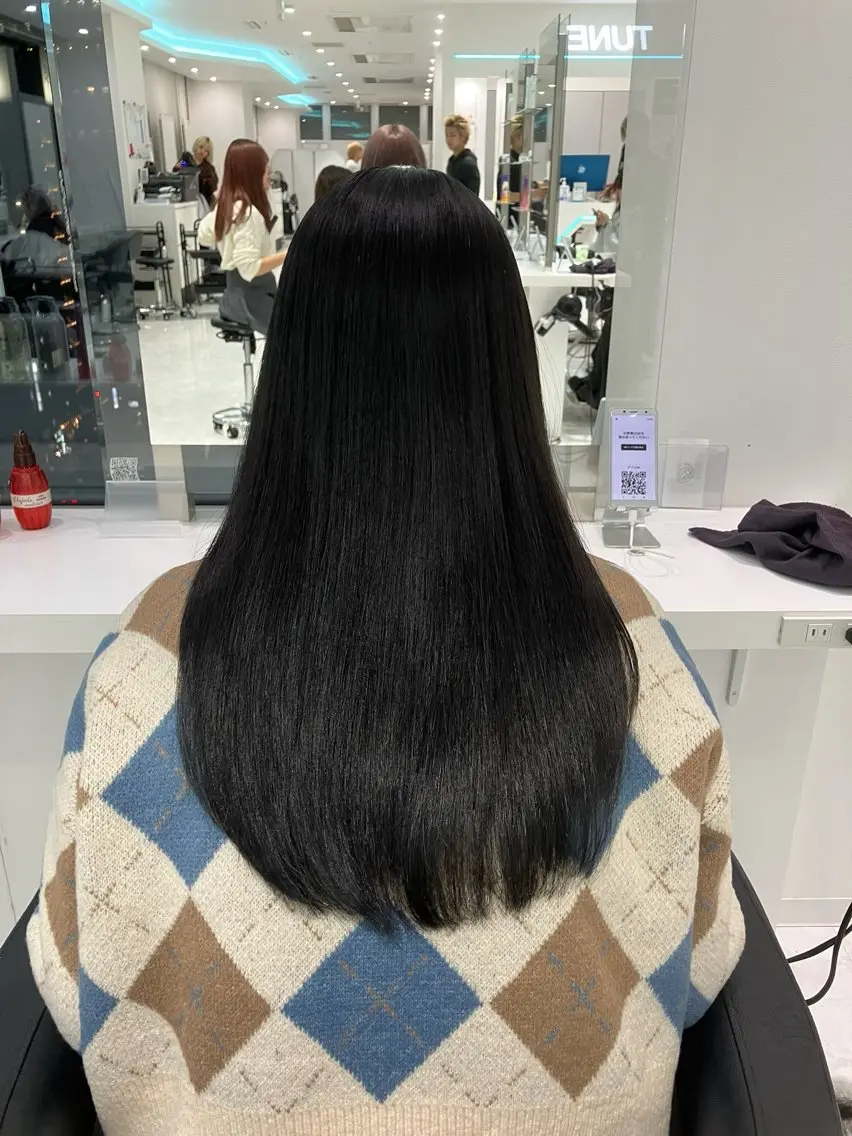 ロング カラー ヘアアレンジ 💓色落ちまで綺麗な 垢抜けカラー💓のヘアスタイル