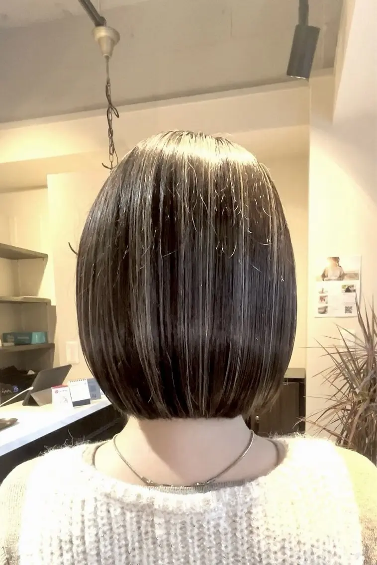 ショート カラー ハイライトカラー ボブ ハイライト ハイライト/ショート 松倉のヘアスタイル