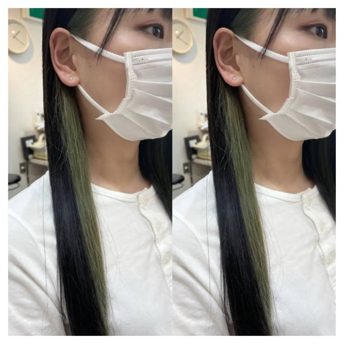 ロング カラー カット ヘアカラー トリートメント 村山 茉衣のヘアスタイル