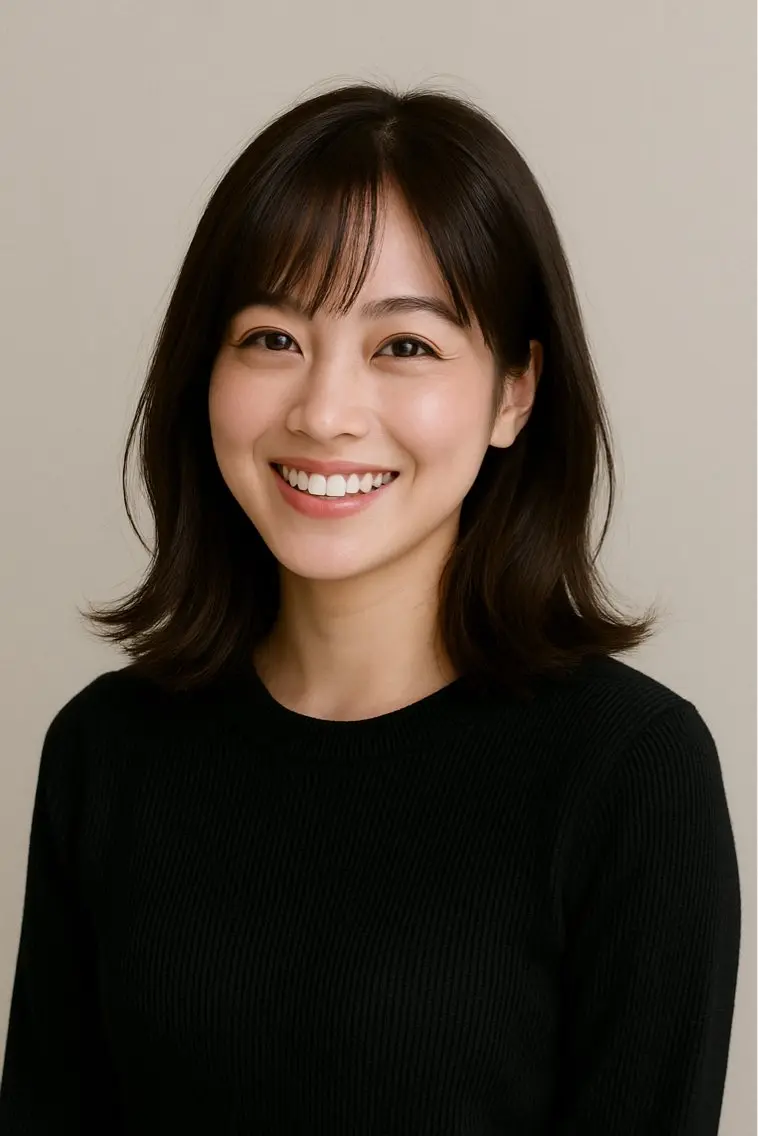 ミディアム 全レングスカット 特化🫧新井啓吾のヘアスタイル