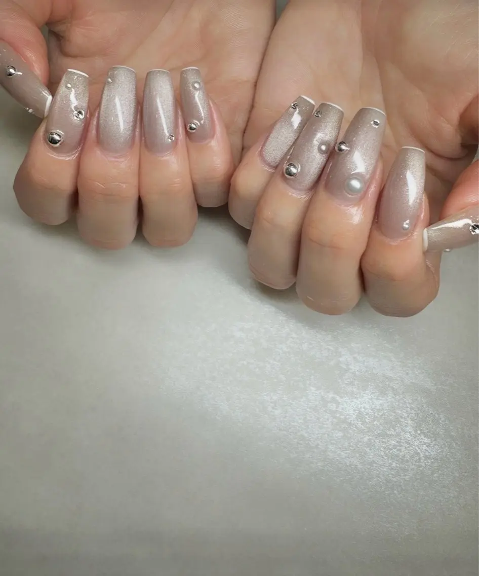 ネイル マグネットネイル ハンドネイル K. nailのネイルデザイン