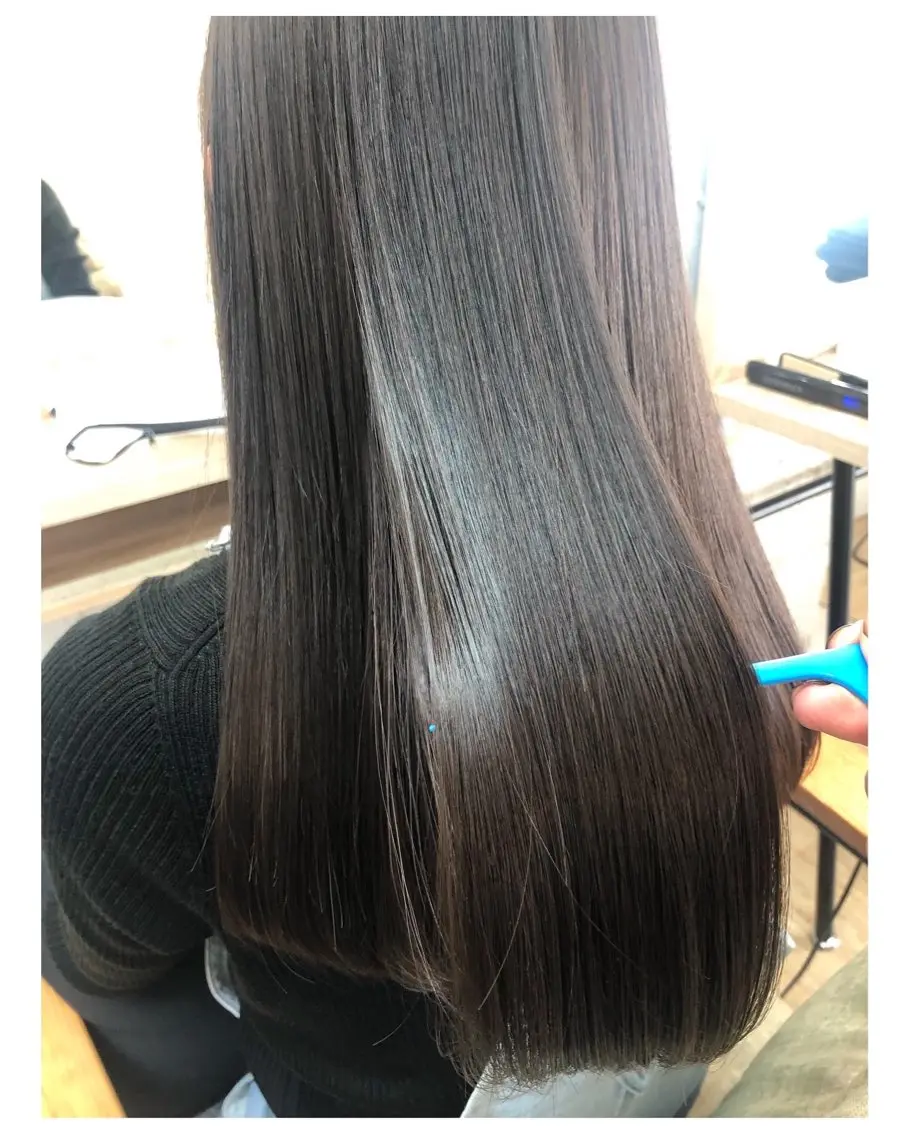 艶髪と癖毛に 髪質改善ストレート&整えcut (縮毛矯正)の写真