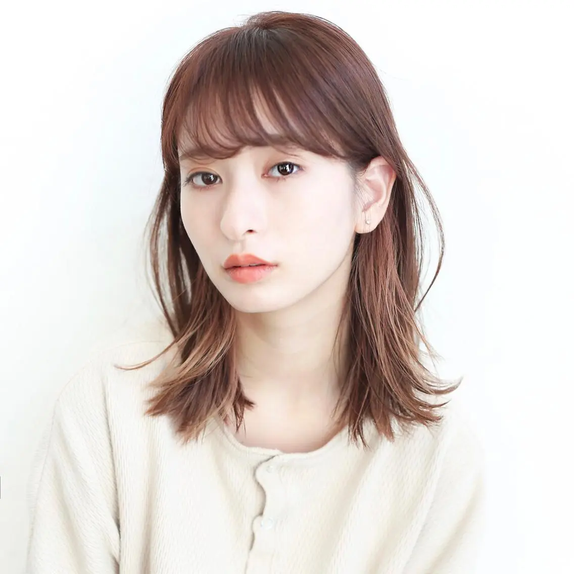 ミディアム カラー DAICHI inity心斎橋のヘアスタイル