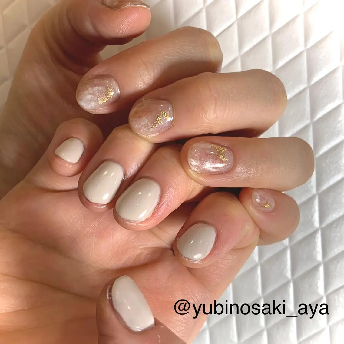 ネイル ゆびノさき茨木店 ニュアンス/アートのネイルデザイン