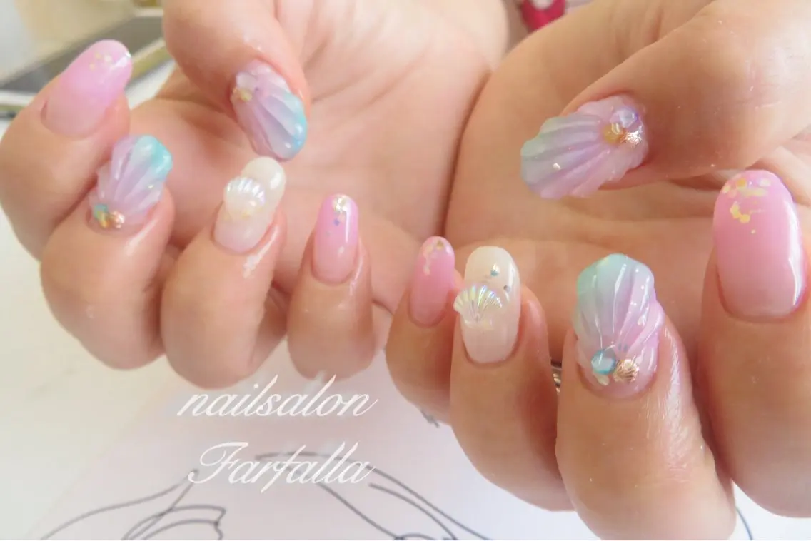 ネイル Farfalla Kieのネイルデザイン