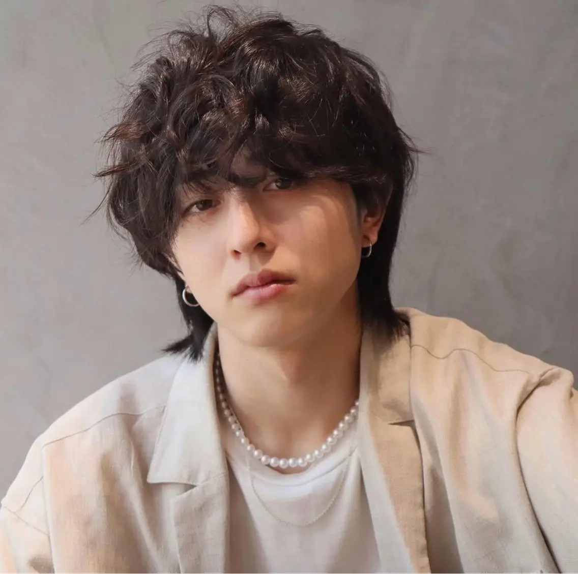 ミディアム メンズ ✄﻿野原 崇人のヘアスタイル