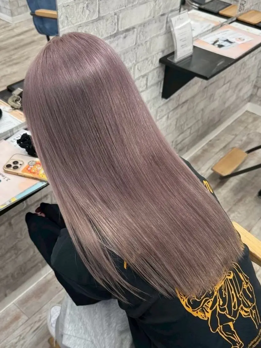 【💟迷ったらこれ💟】💗似合わせカット&ワンカラー🪄︎︎〈つるりんちょシャンプートリートメントに変更+1100円〉の写真