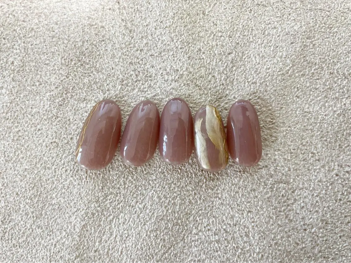ネイル オフィスネイル シンプルネイル ハンドネイル mogunail &blowのネイルデザイン