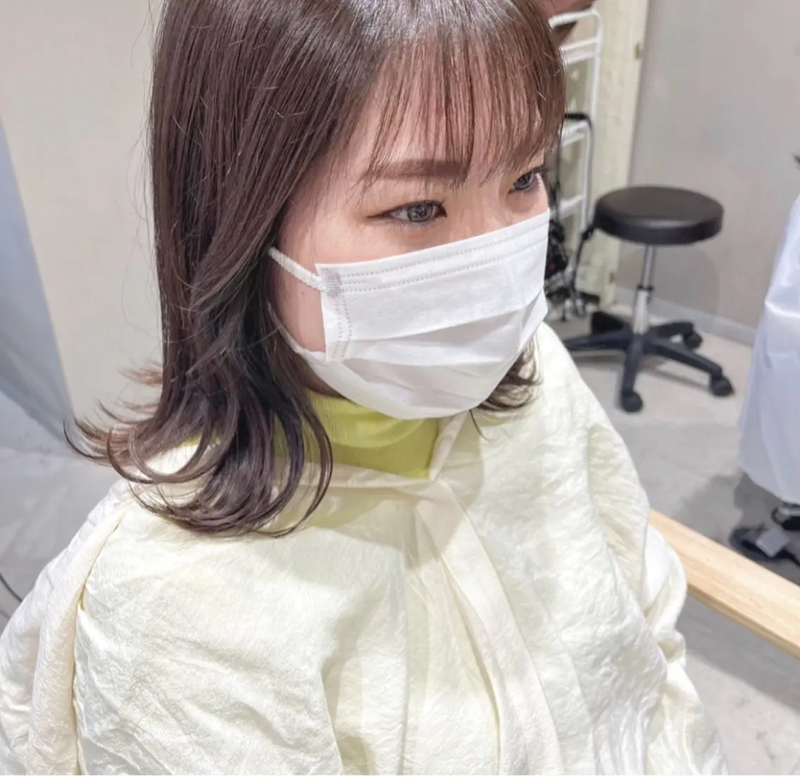 💎外国人風💎 透明感イルミナカラー+うるつやAujuaトリートメントの写真