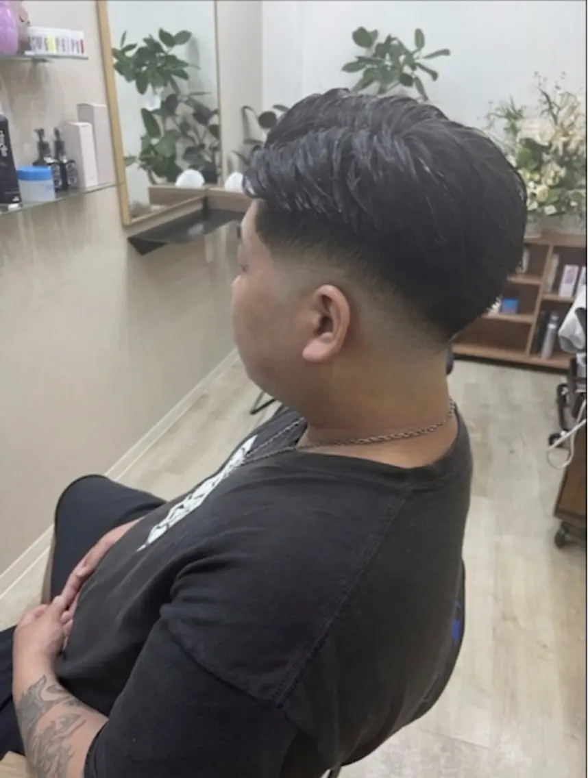 メンズ カット 加藤 諒のヘアスタイル