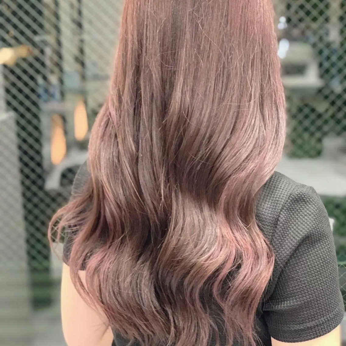 ロング カラー 顔周りカット 韓国風ヘア 💠 AYAKA💠のヘアスタイル