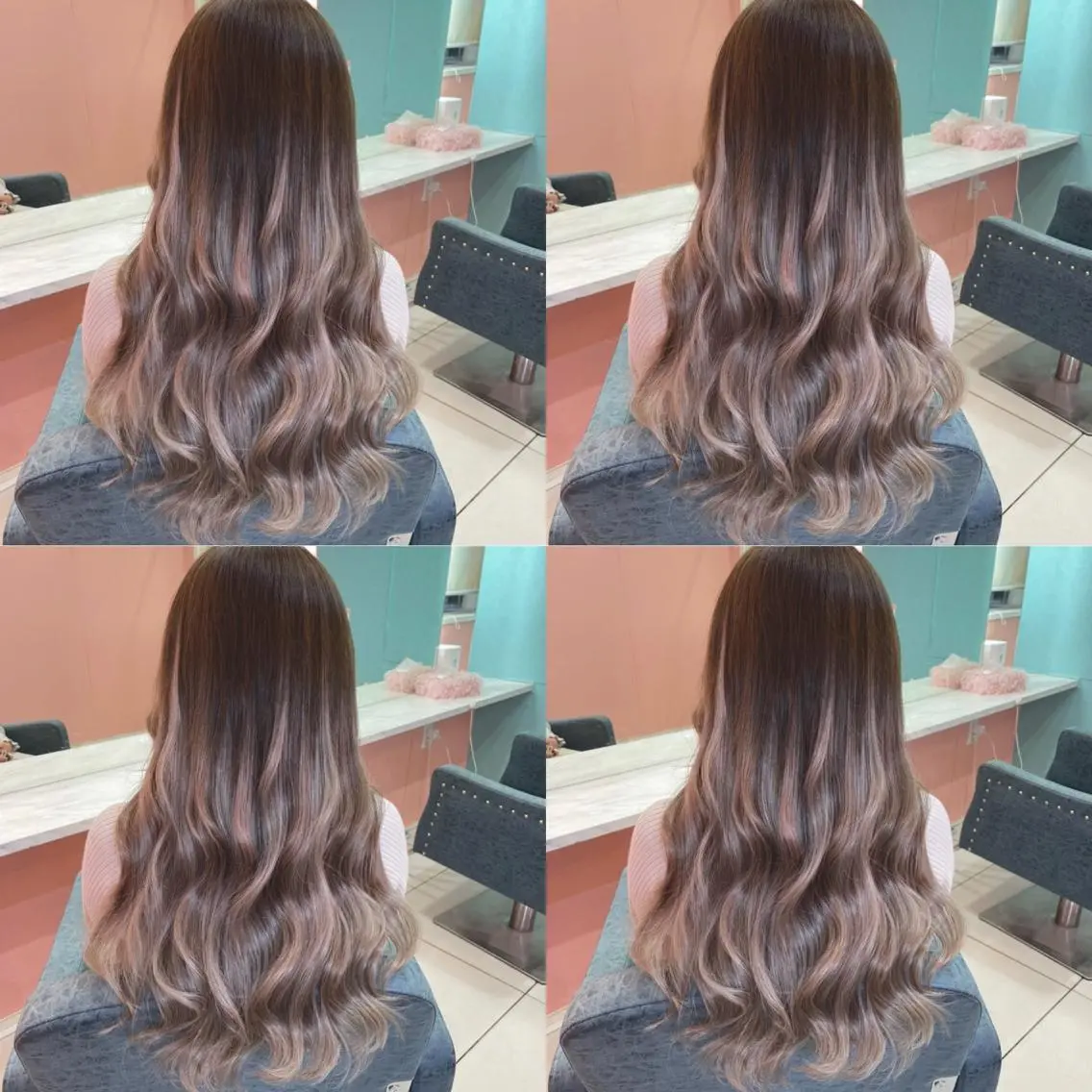 ロング カラー アッシュ グラデーションカラー 🌷MAYU 🌷のヘアスタイル