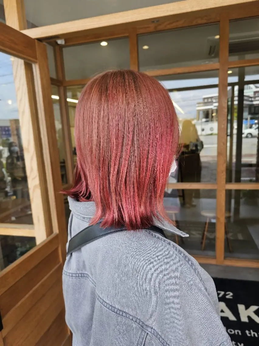 ショート カラー きただ あみのヘアスタイル