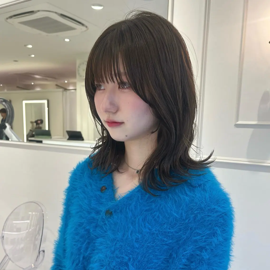 セミロング ParveMix /石田 佳澄🩶のヘアスタイル