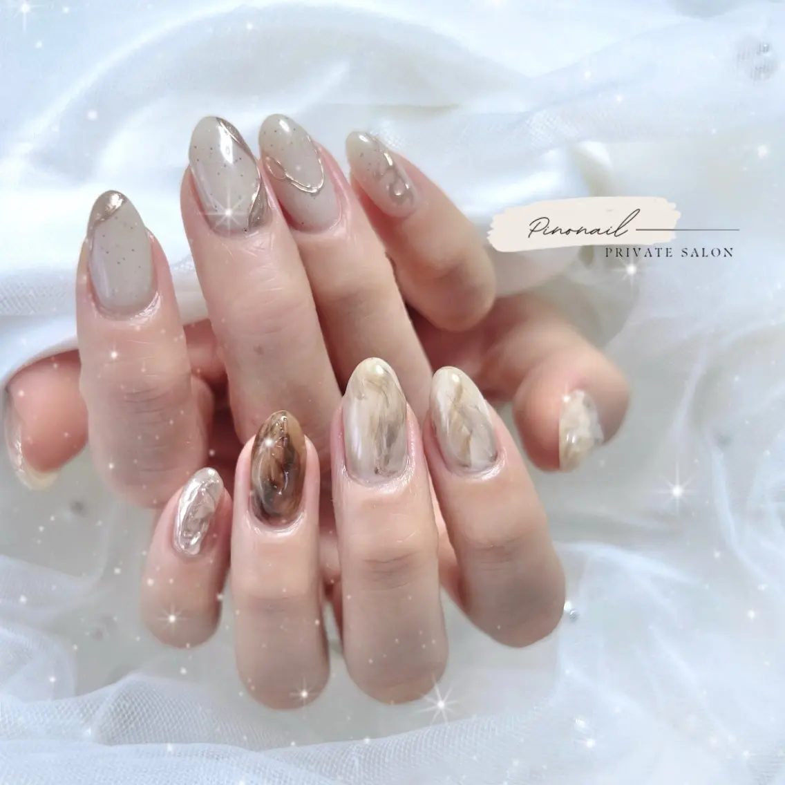 ネイル ハンドネイル Pino Nailのネイルデザイン