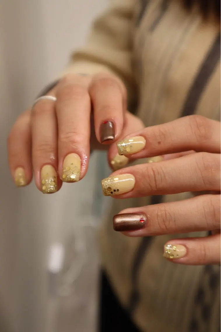 ネイル ブラウン chika ／ nailのネイルデザイン