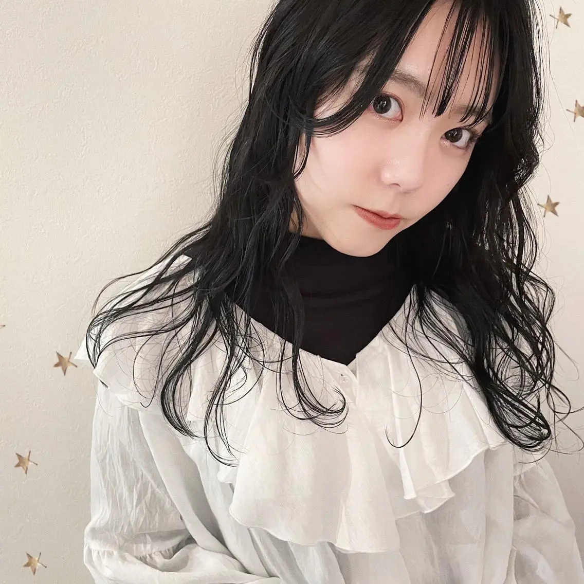 セミロング カラー カット ヘアカラー 市川 千夏のヘアスタイル