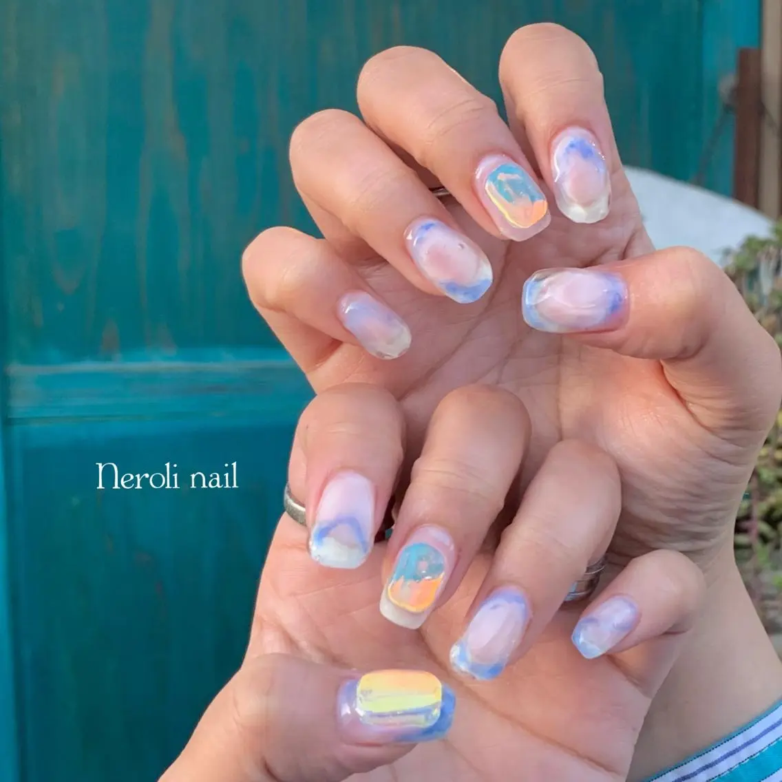 ミディアム ネイル Neroli nailのネイルデザイン