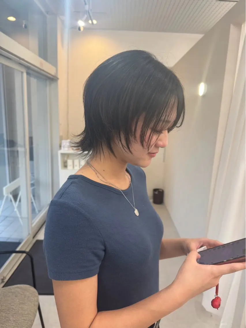 ショート 堀越 美羽のヘアスタイル