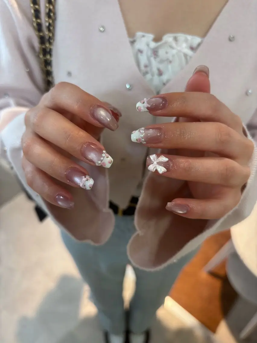 ネイル アートネイル ハンドネイル free'snail N A Oのネイルデザイン