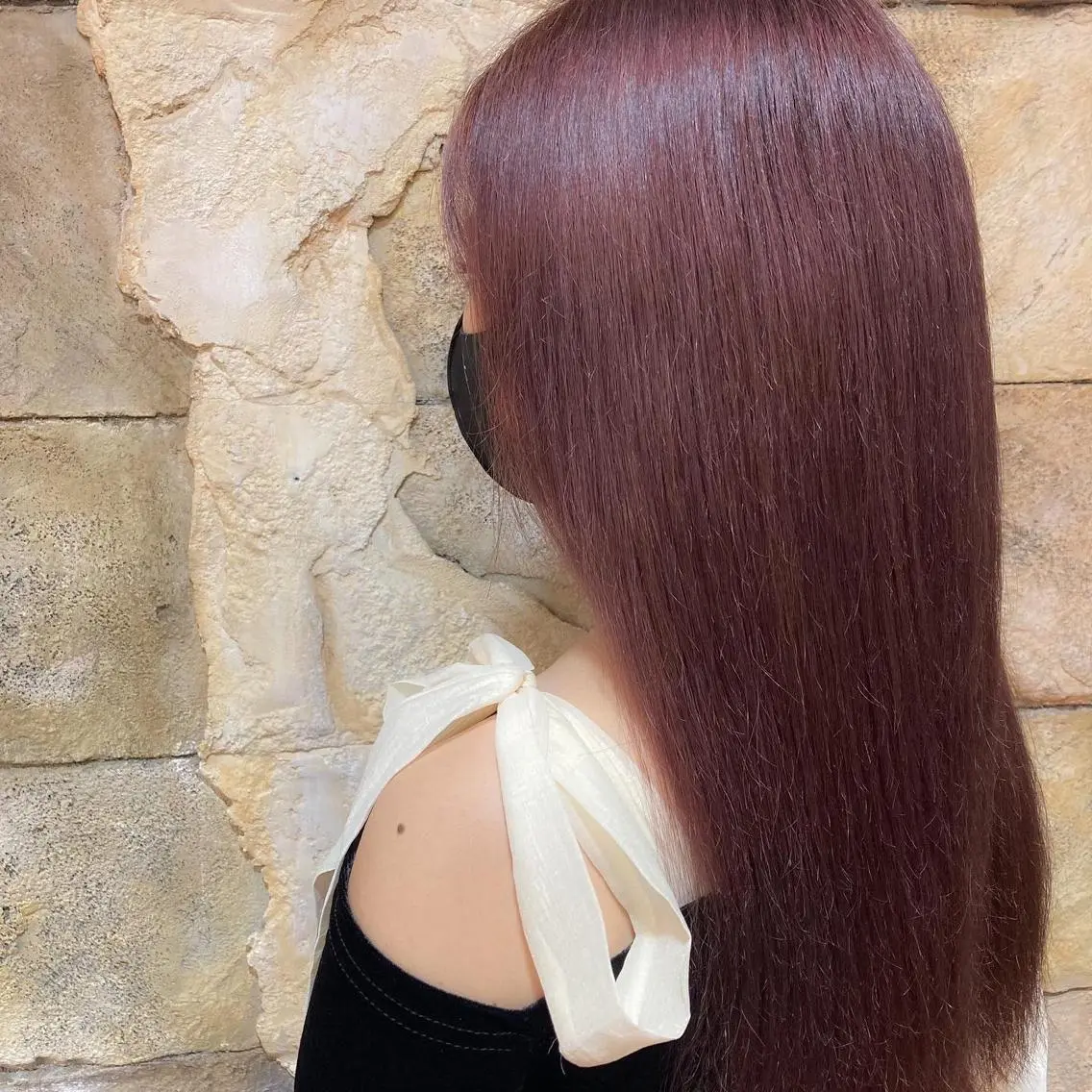 カラー 水島 悠香子のヘアスタイル