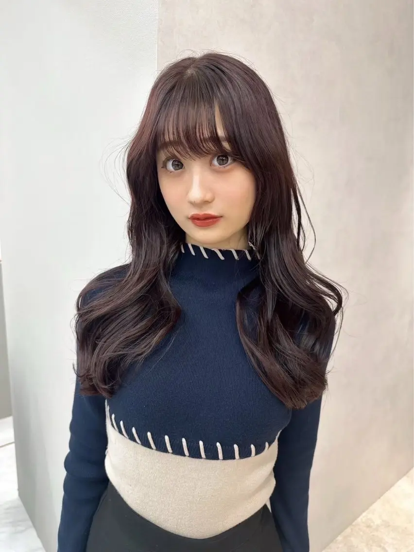ロング カラー カット ヘアカラー トリートメント 美髪❣️縮毛矯正/ 髪質改善✨/山本のヘアスタイル