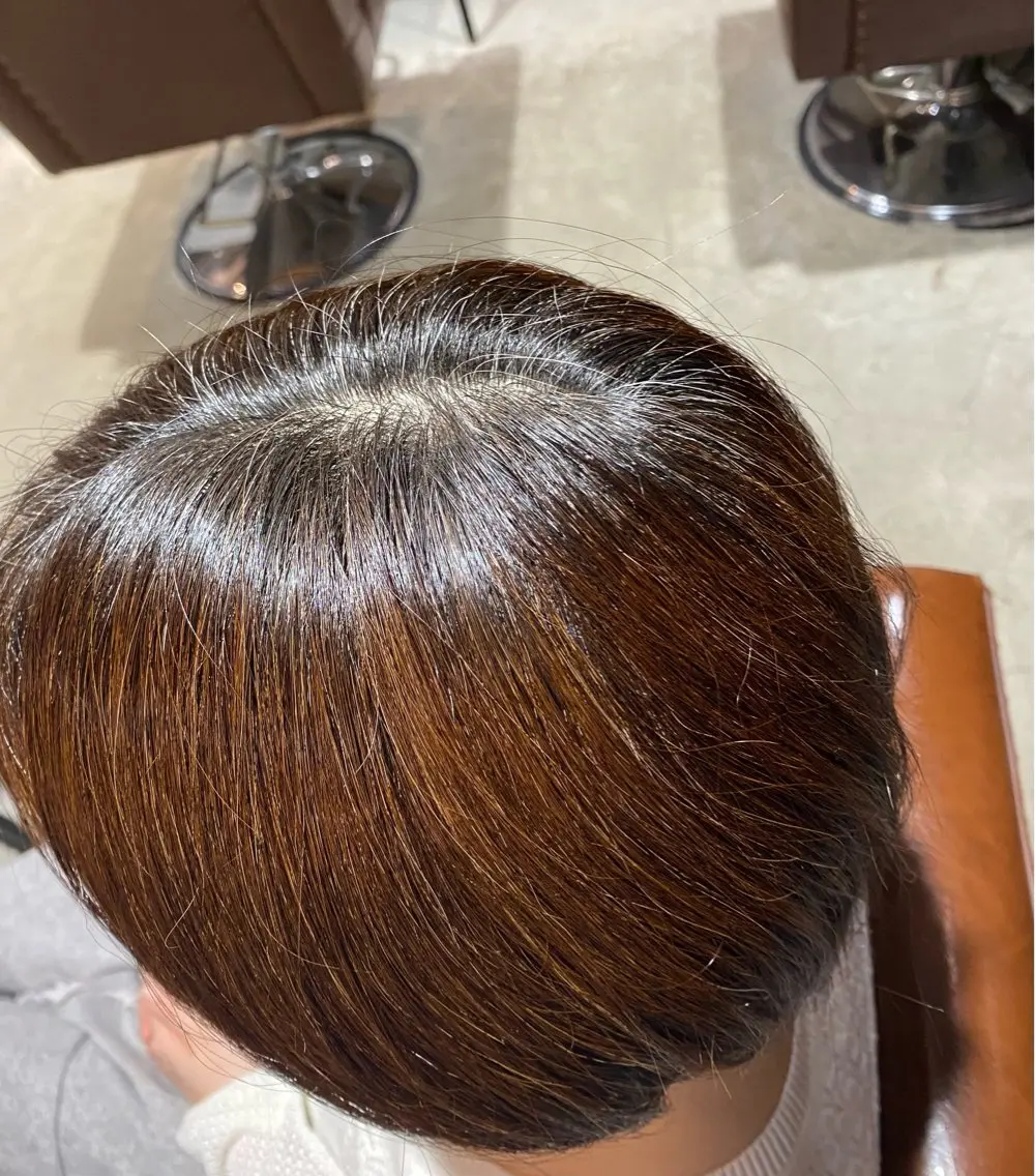 カラー ヘアカラー カラーモデル募集 ⭐️里乃⭐️のヘアスタイル