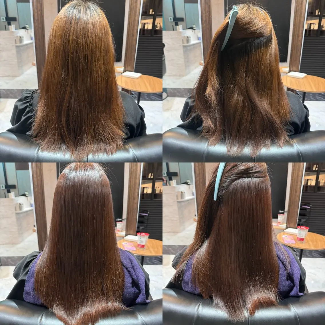 ロング 縮毛矯正 LuanaTOKYO 都築佑汰のヘアスタイル