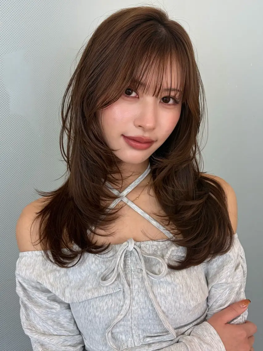 レイヤーカット+トリートメント🤍の写真