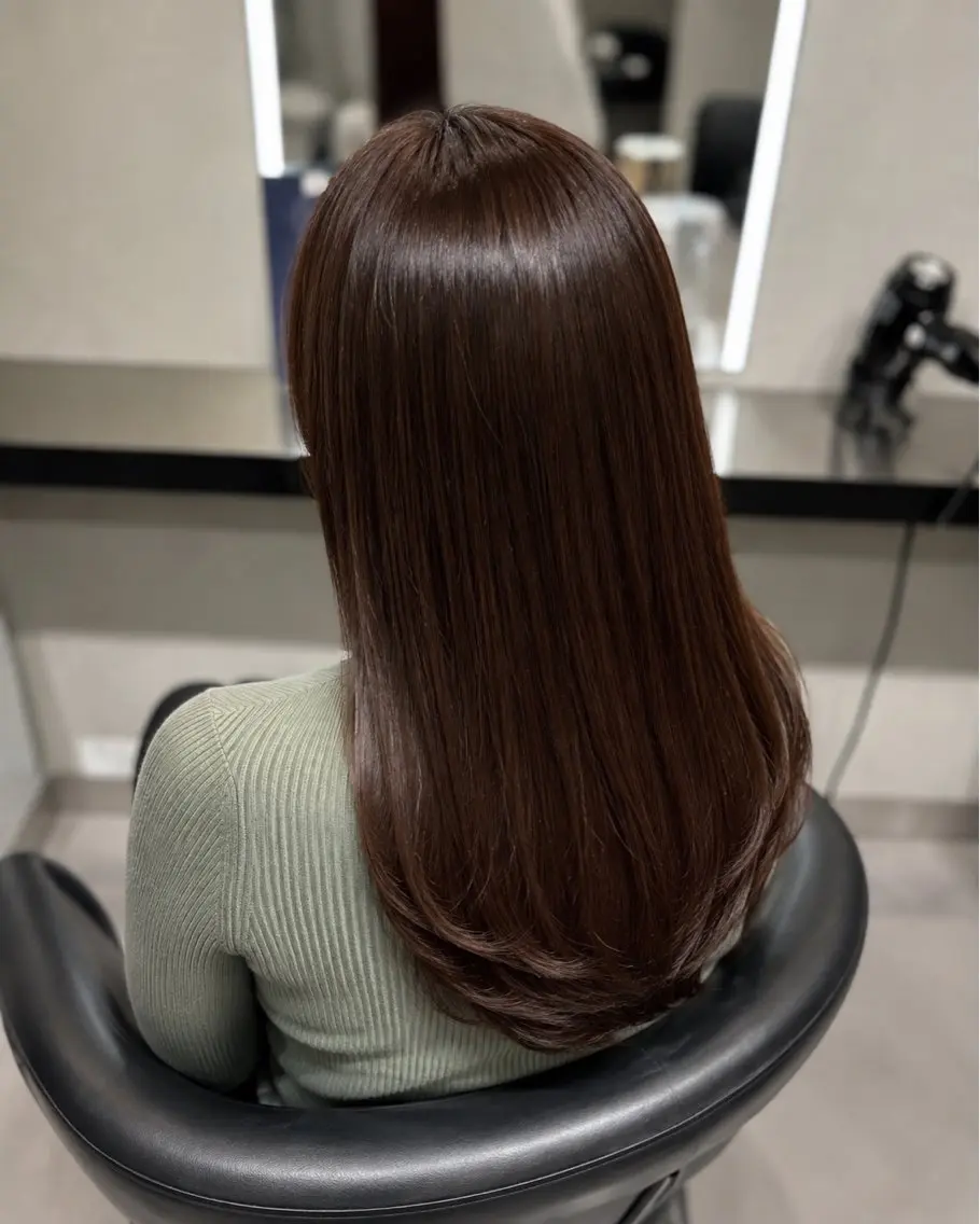 ミディアム カラー ベージュカラー 🌈ウルトワ水素 髪質改善naru🌈のヘアスタイル
