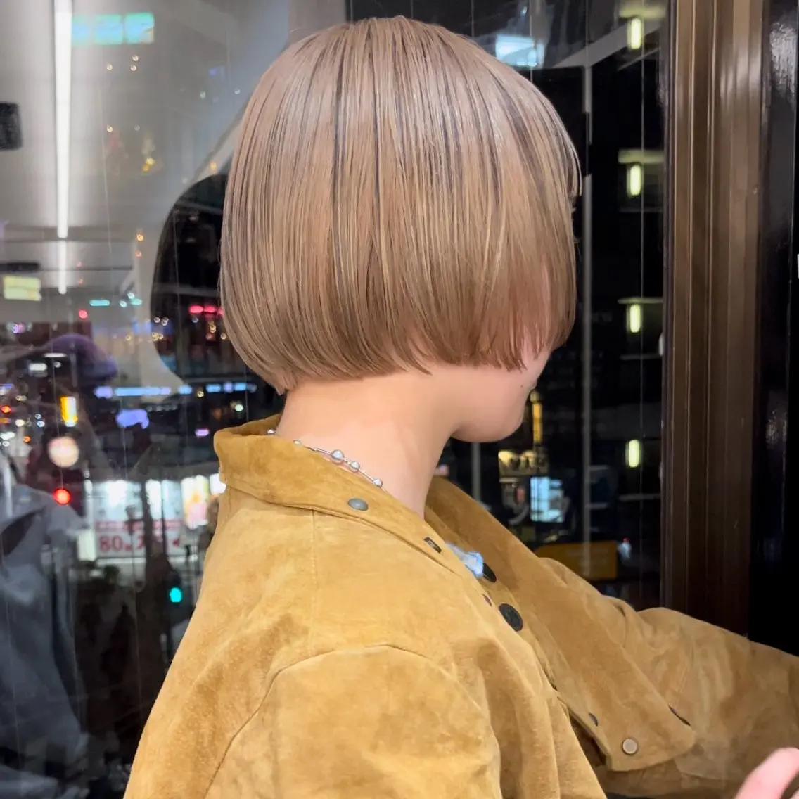 ショート カラー ブリーチ ブリーチなしカラー ボブ レイヤーカット 似合わせカット カット ヘアカラー トリートメント 初めてのショート お任せください✂️のヘアスタイル