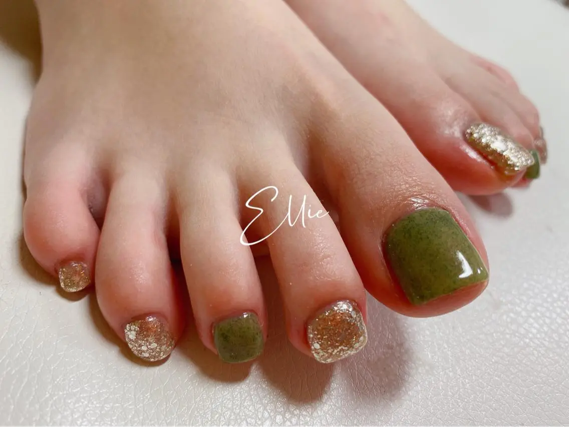 ネイル フットネイル 閨匠ビューティサロン 新橋店♡Ellieのネイルデザイン