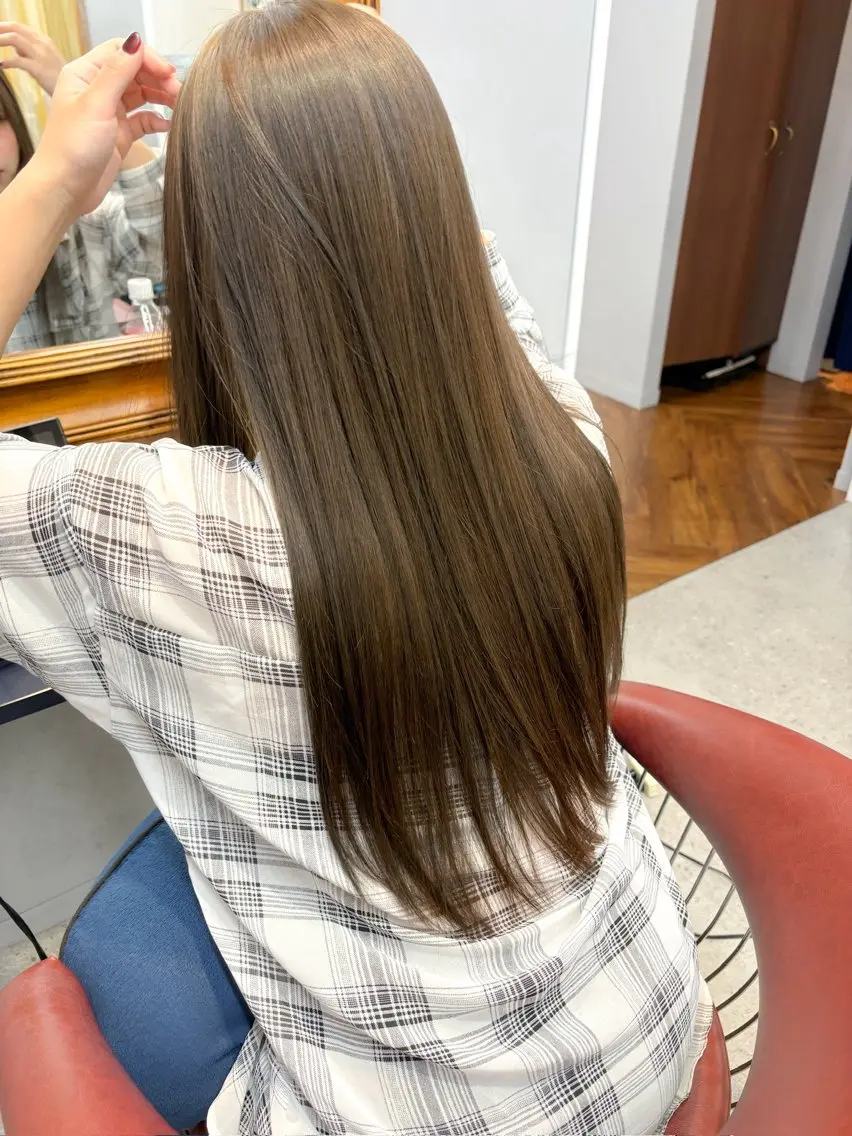 ロング カット ヘアカラー [仙台髪質改善]小原 弘之のヘアスタイル