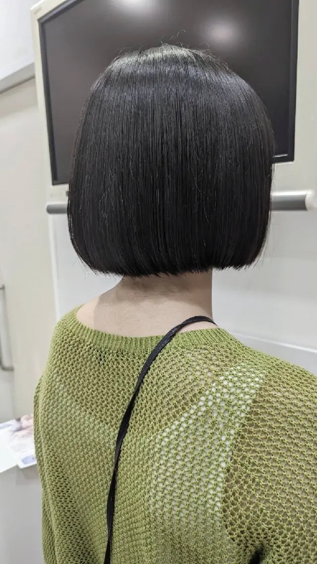 ミディアム ボブ 斉藤 充哉のヘアスタイル