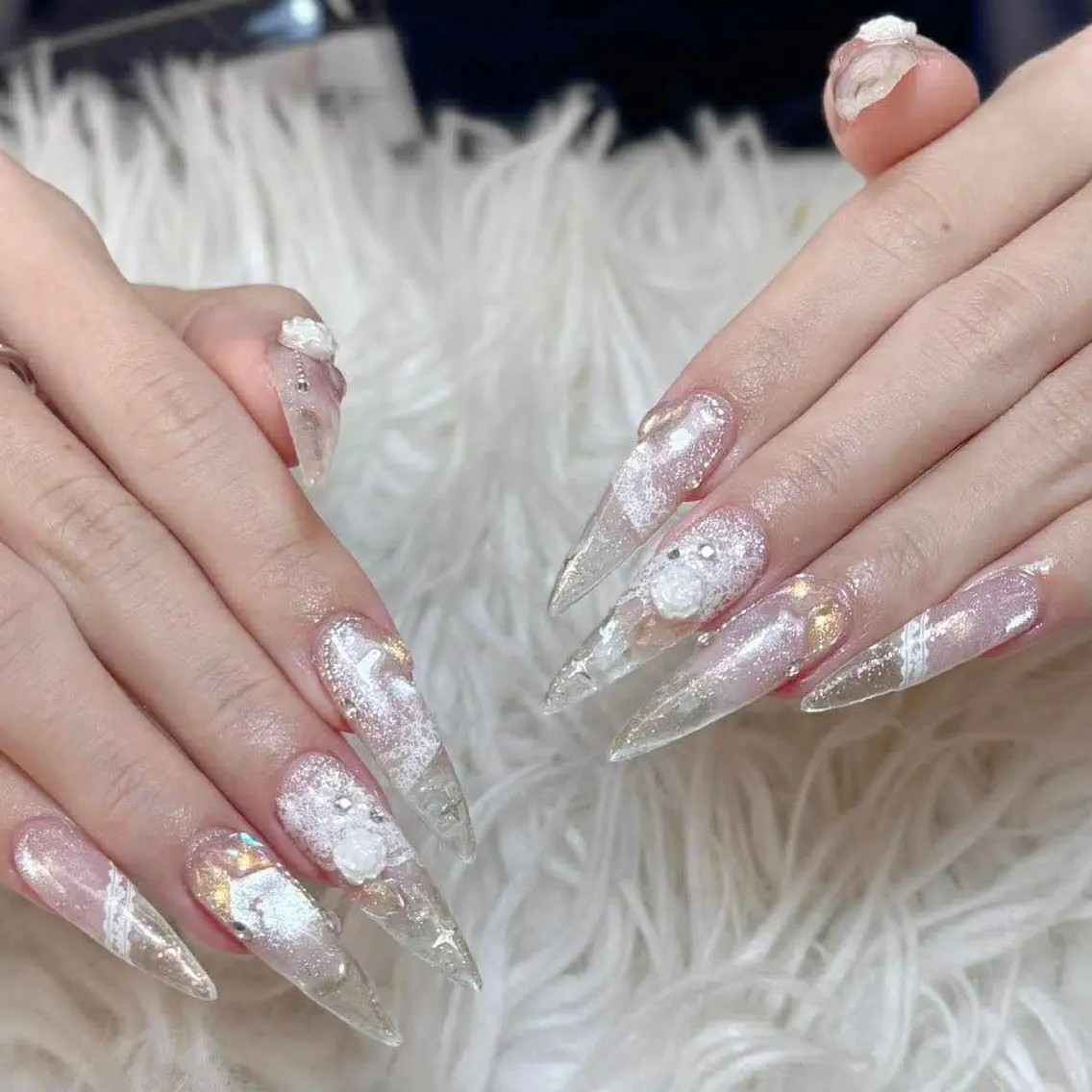ネイル ハンドネイル ANH NAIL ゴテゴテ専門店💎のネイルデザイン