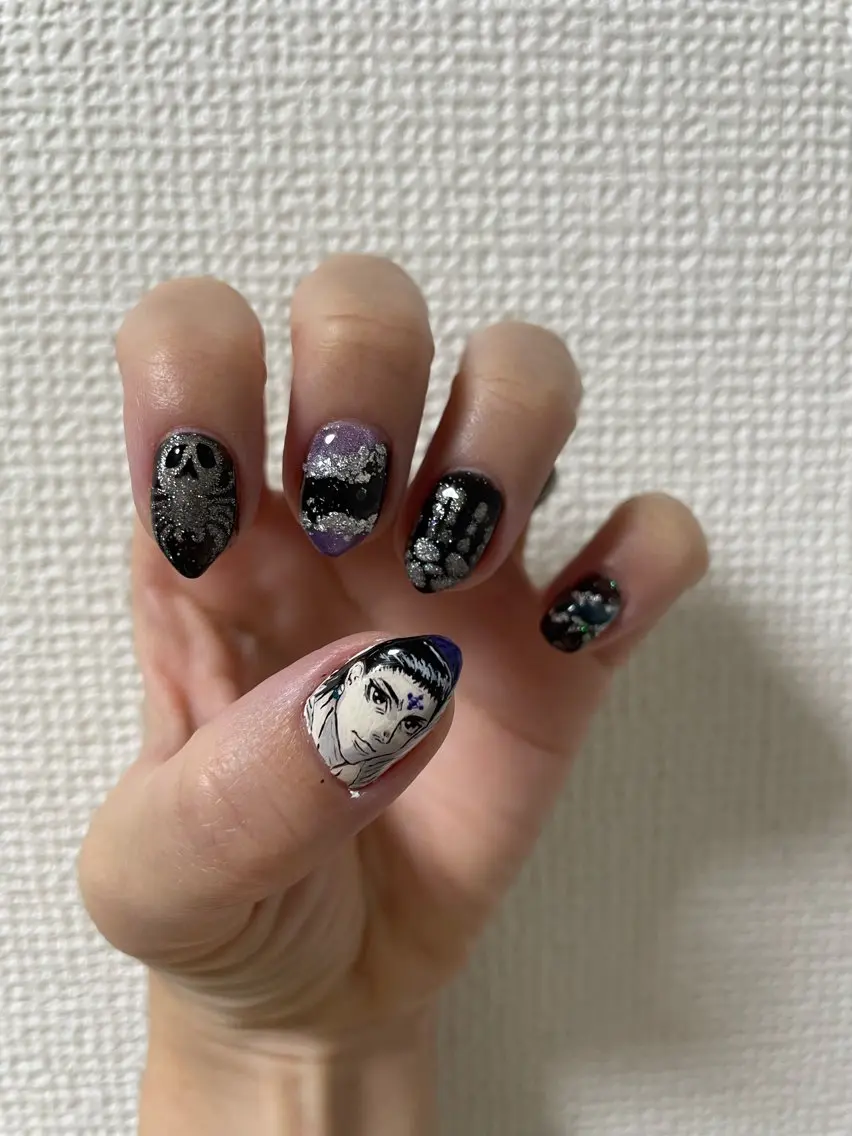 ネイル アートネイル ハロウィン ハンドネイル KuReIo nailのネイルデザイン