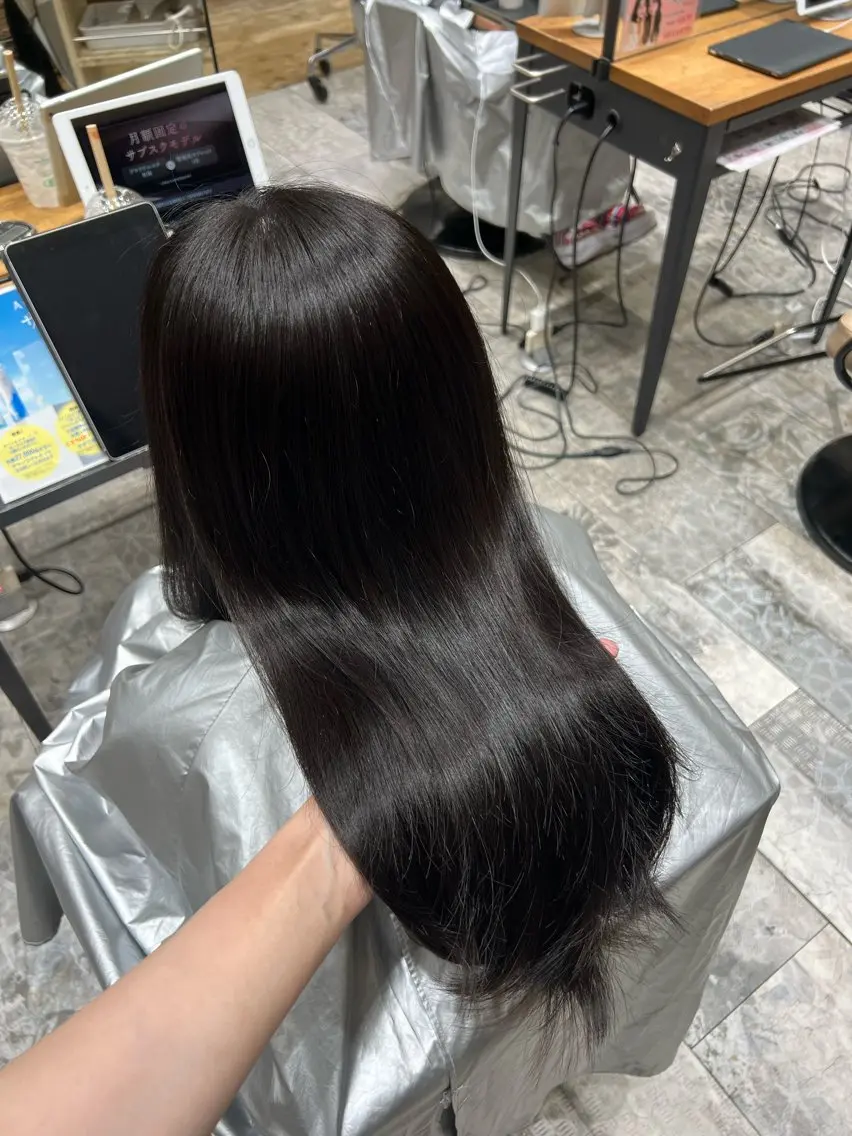セミロング カラー 新宿/レイヤー/ amu🫧のヘアスタイル