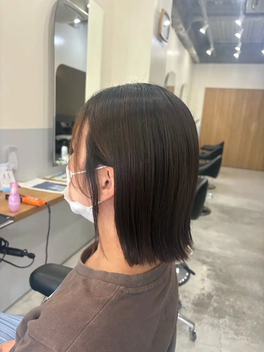 ショート 鈴木 美由華/透明感/岡崎のヘアスタイル