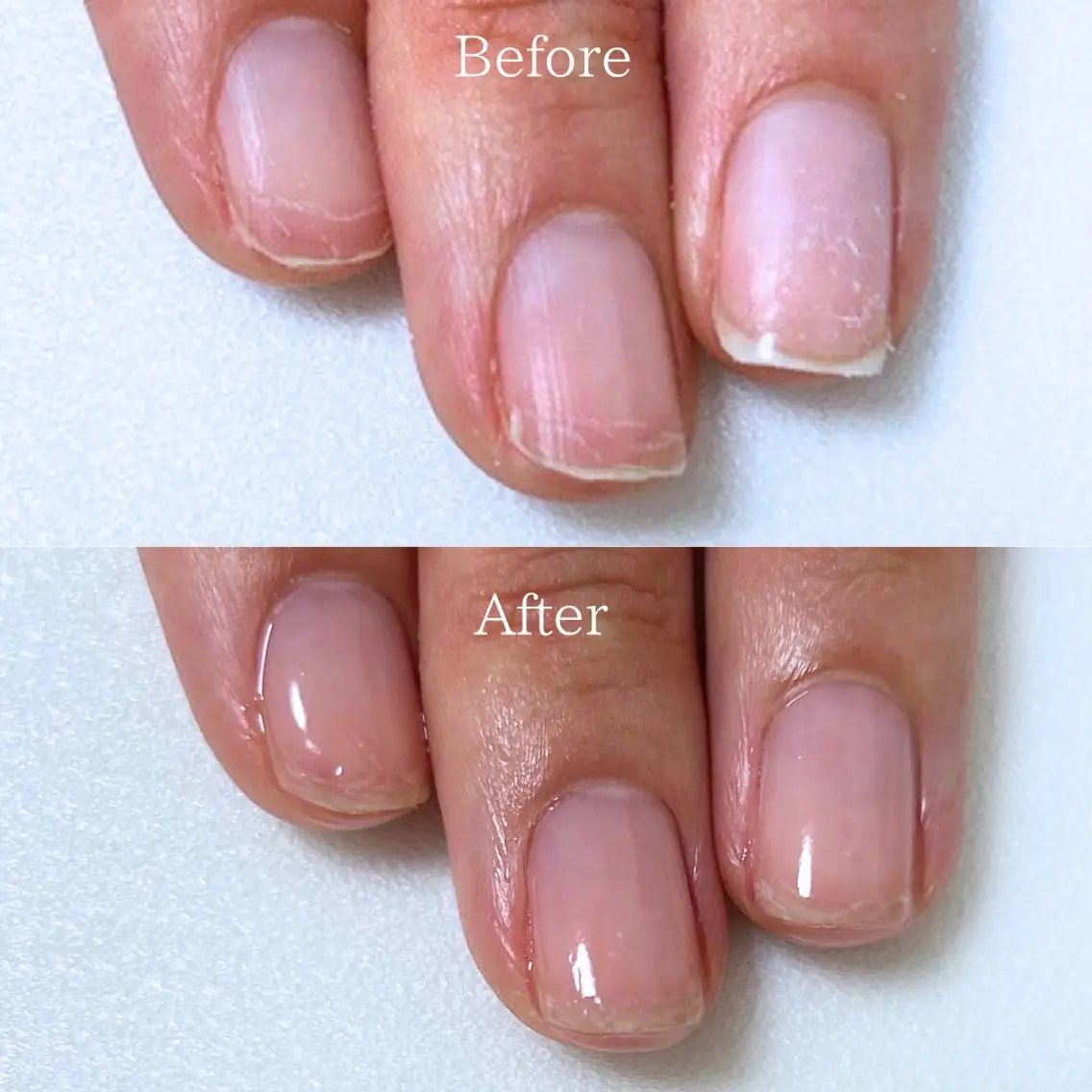 ネイル ジェルネイル ハンドネイル ハンドケア 自爪育成ネイルケア Lena  nailのネイルデザイン