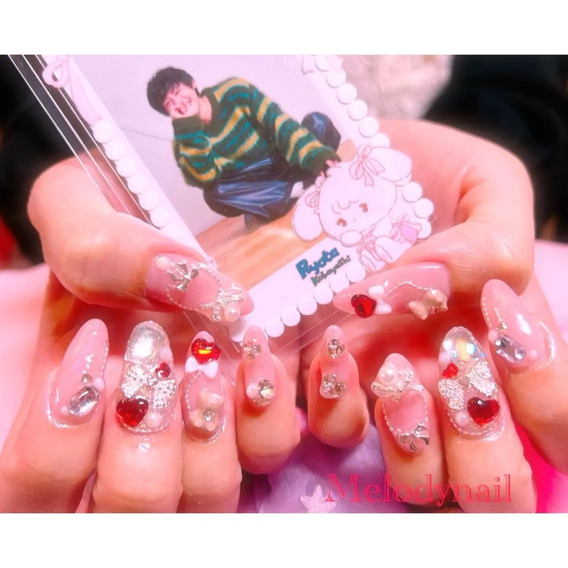 ミディアム ハンドネイル Melody nailのネイルデザイン