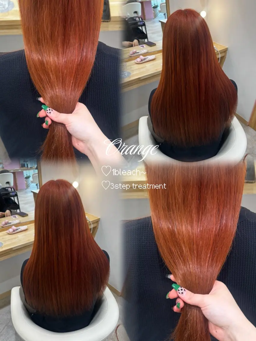 ロング カット ヘアカラー トリートメント 盛れる透明感カラー ♡ayana♡のヘアスタイル