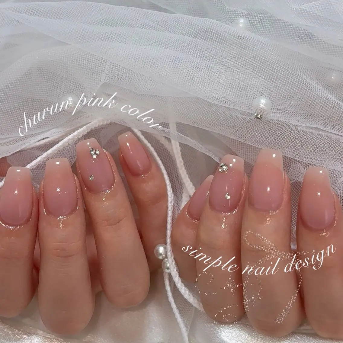 ネイル ハンドネイル Blanche mimi.u_aのネイルデザイン