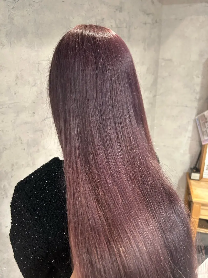 セミロング ヘアカラー エクステ×ハイトーン 🌈KEISUKEのヘアスタイル