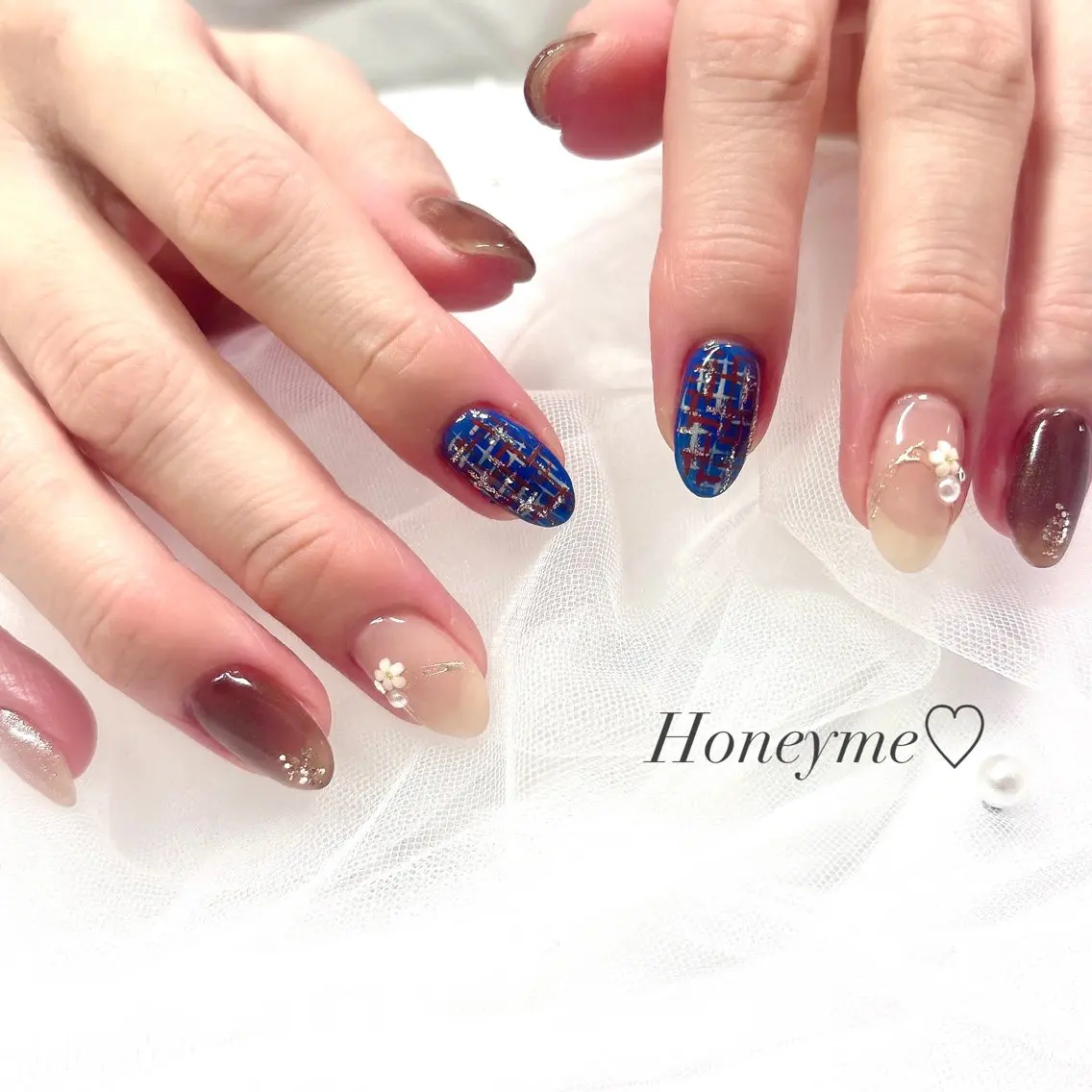 ネイル Honey me ❁⃘*.゚のネイルデザイン