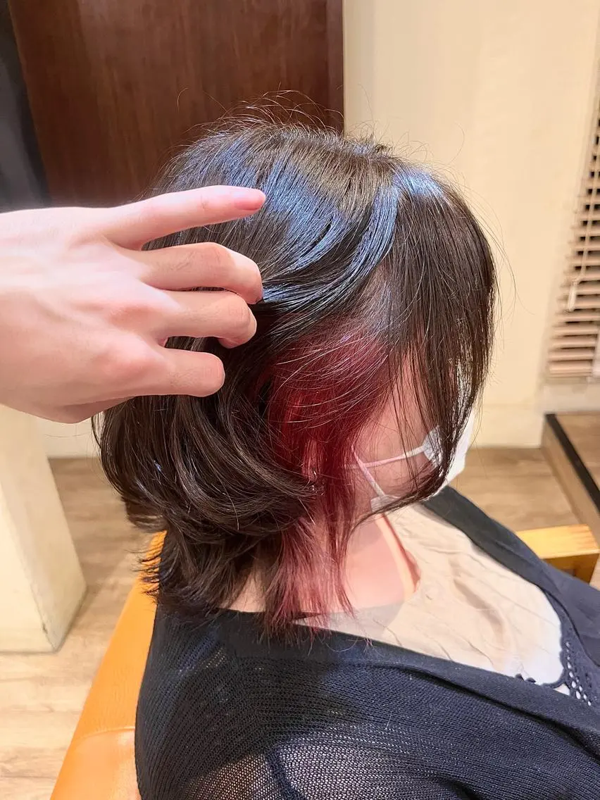 🌟ミニモ限定🌟骨格診断カット+インナーカラー+3ステップトリートメントの写真