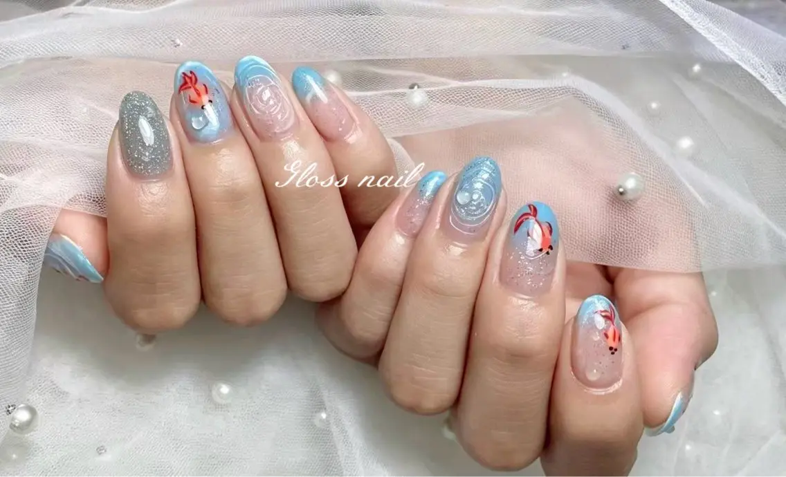 ネイル Meri💅 Gloss nailのネイルデザイン