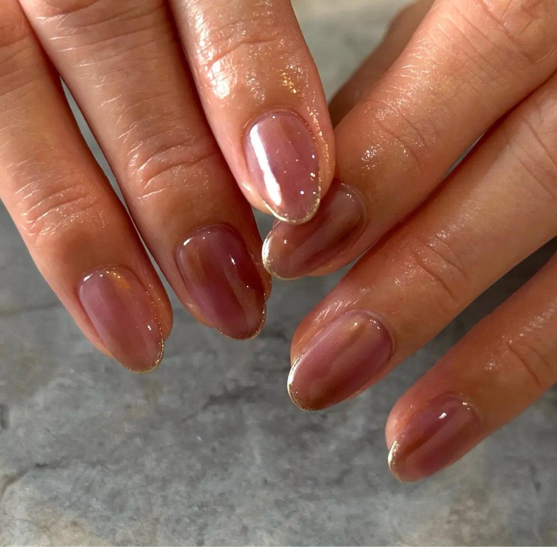 ネイル アートネイル ミラーネイル ハンドネイル Blé nailのネイルデザイン