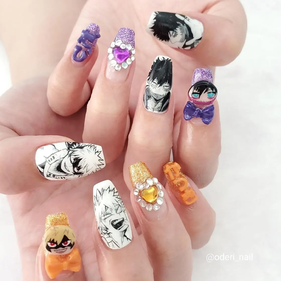ネイル アートネイル ジェルネイル おで@ oderi_nailのネイルデザイン