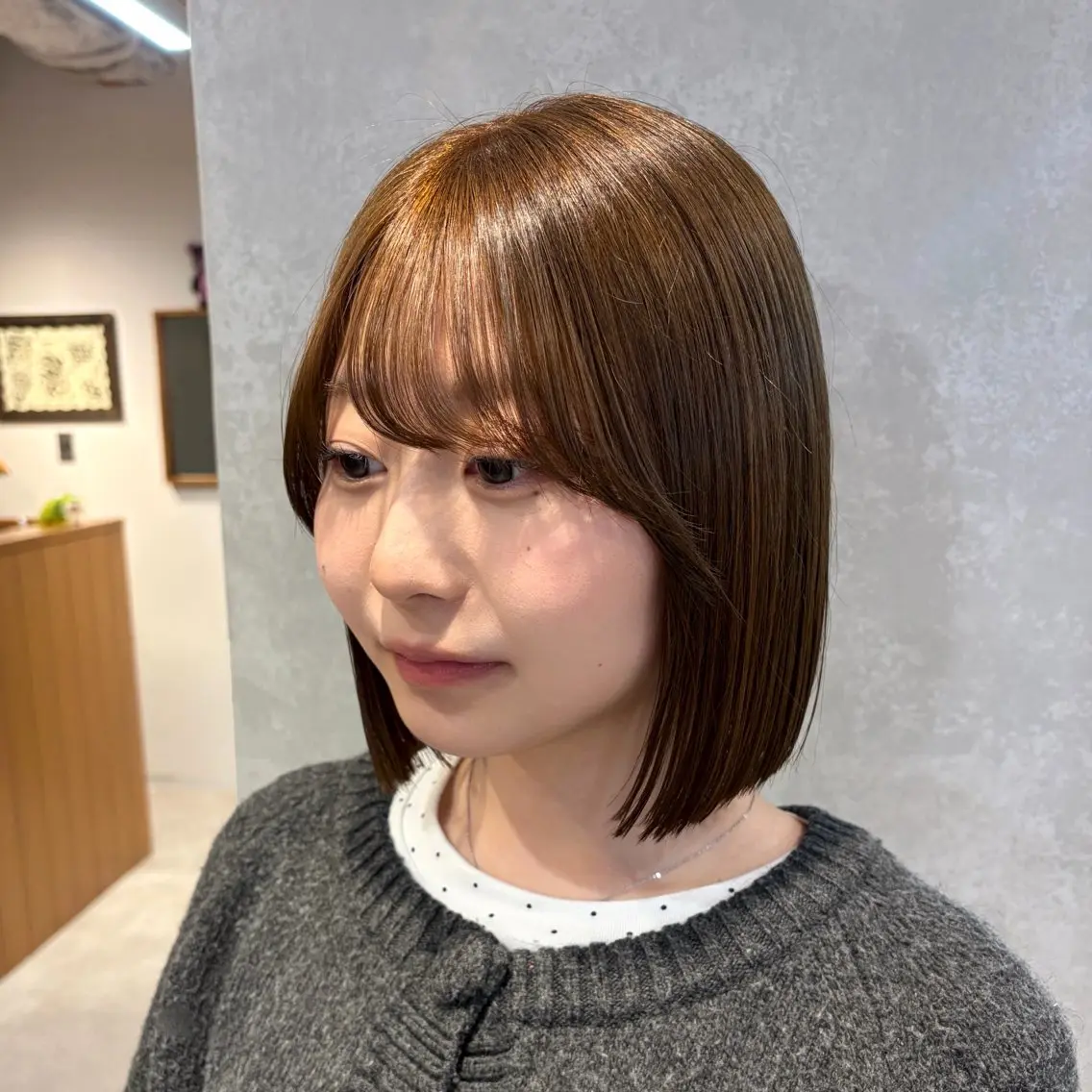 ショート カラー ヘアカラー satone 🩵のヘアスタイル