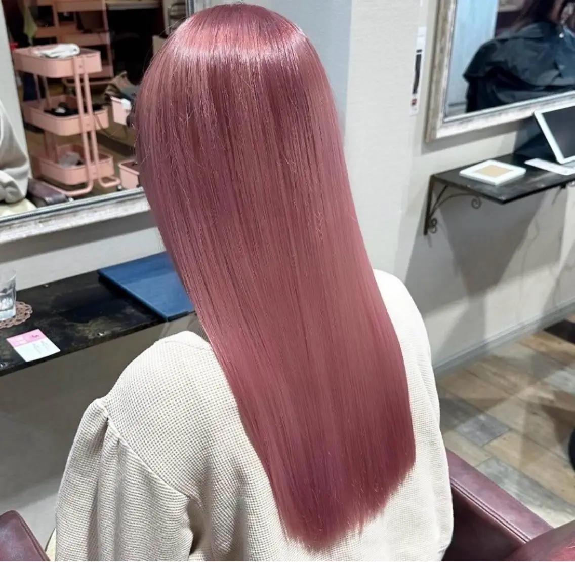 ロング 盛れる透明感カラー ♡ayana♡のヘアスタイル
